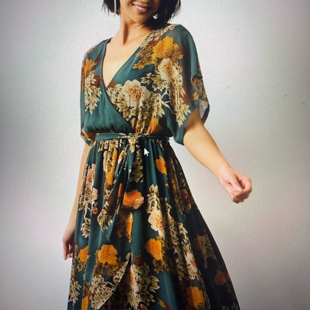 Baltic Born Floral Wrap Dress